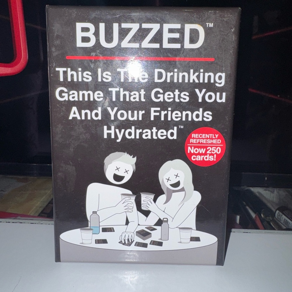 Drinking Card Game - Black and White